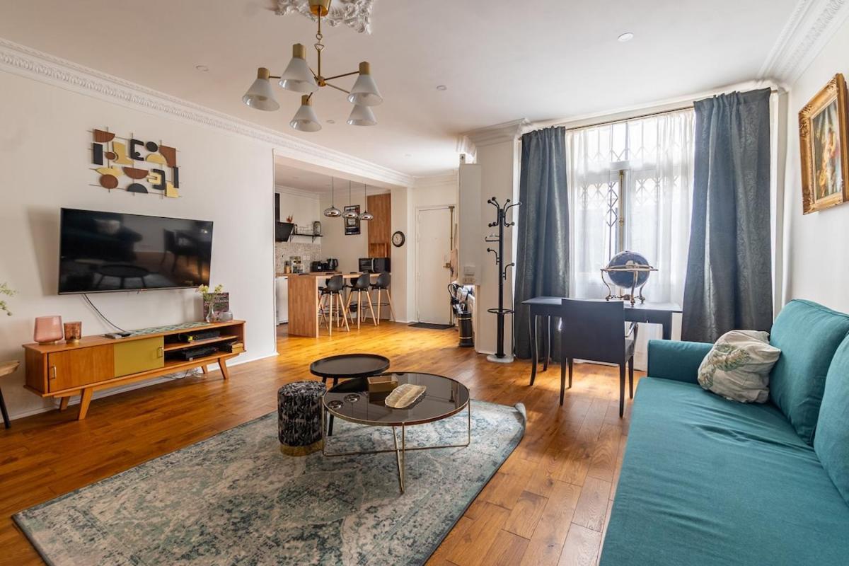Appartement 2 Etages Paris - Metro 9 Grands Boulevards - Folies Bergeres Экстерьер фото